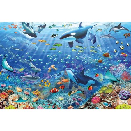 Puzzle lumea subacvatica colorata 3000 piese